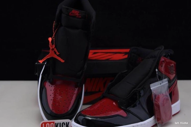 555088-063 Patent Jordan Bred OG 1 Air High 0731